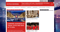 Desktop Screenshot of hotels-booking.com